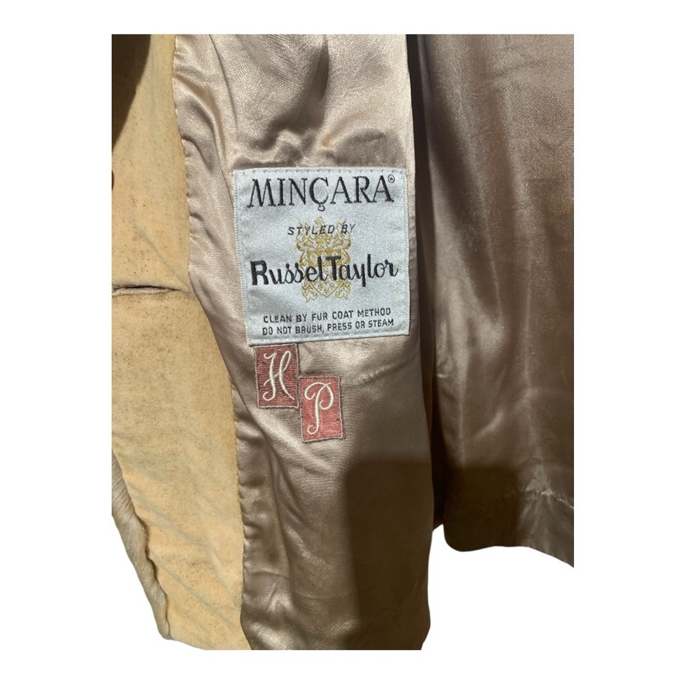 Vintage Mincara by Russel Taylor Authentic Mink Fur Coat - Picture 4 of 6
